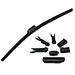 Genuine Toyota conventional wiper blade with metal frame and rubber insert